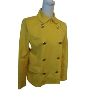 J CREW yellow jacket